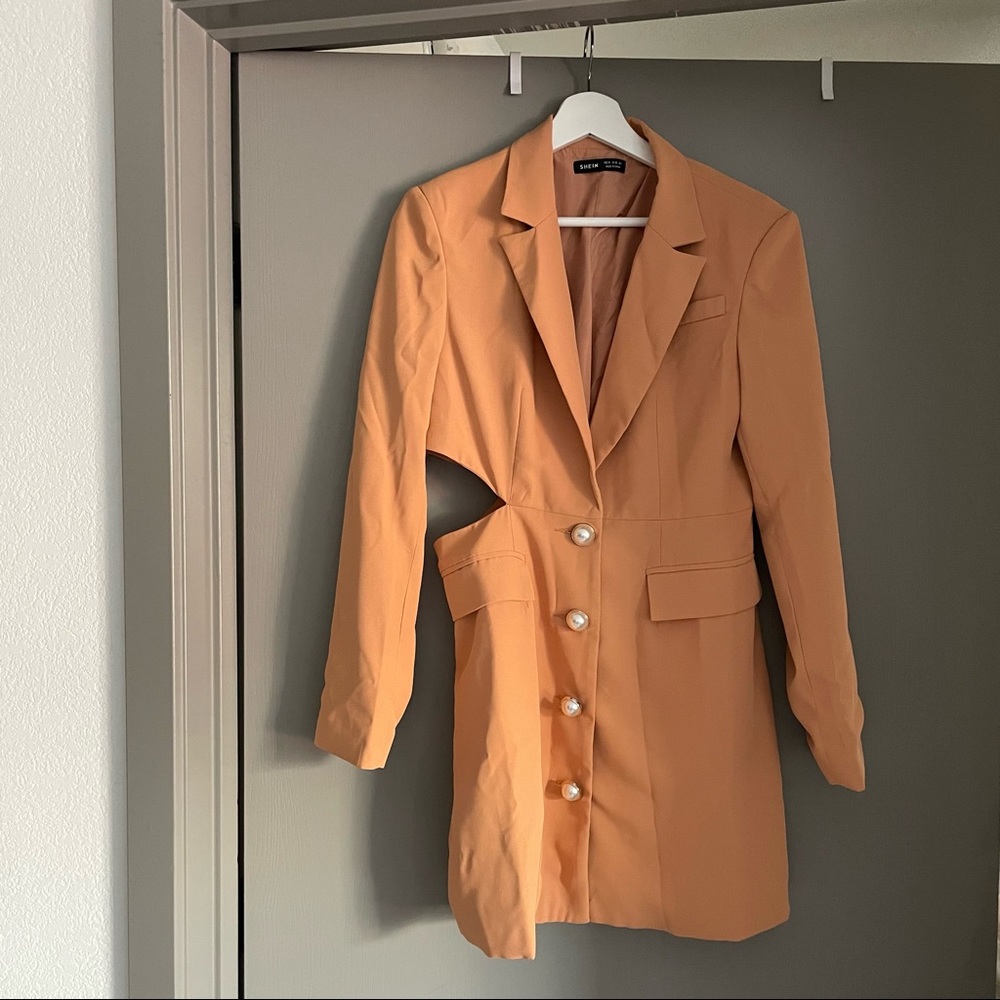 NWOT Shein Cutout Blazer Dress